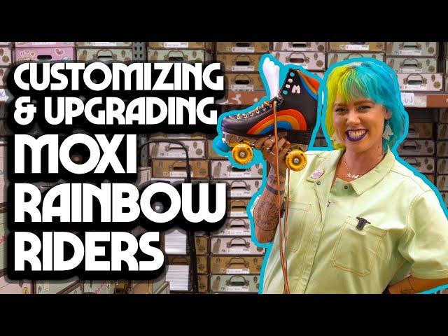 How to Customize and Upgrade Moxi Rainbow Rider Skates!