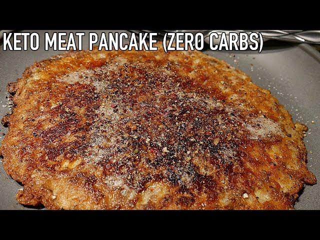 Keto Savage Kitchen | 0 Carb Meat Pancake