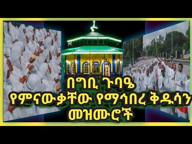 በግቢ ጉባዔ የምናውቃቸው የማኅበረ ቅዱሳን መዝሙሮች ከቁጥር 1 እስከ 3 |Maheber kedusan @shinodatube