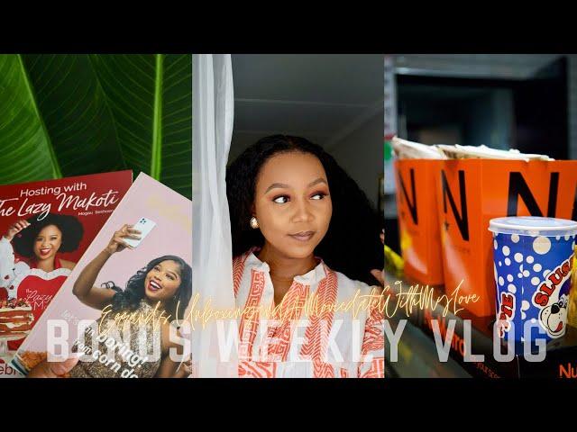 Bonus Weekly Vlog: Opening My Lobola Gifts | Errands | Movie Date With My Baby & More