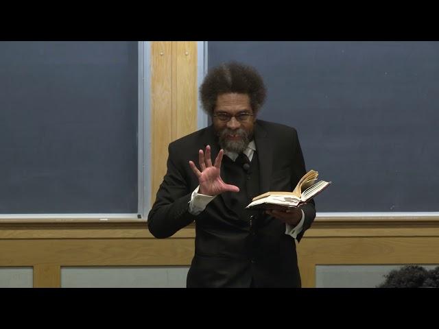 Cornel West - The Historical Philosophy of W.E.B. Du Bois - Class