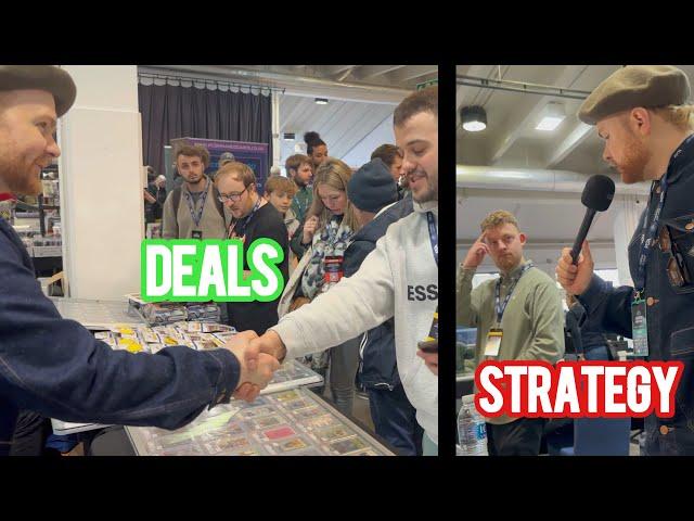 LONDON CARD SHOW DAY 1: DEALS AND HOW TO COMP SPORTS CARDS