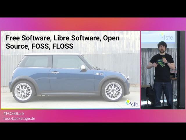 #FOSSBack: Matthias Kirschner - The core values of software freedom