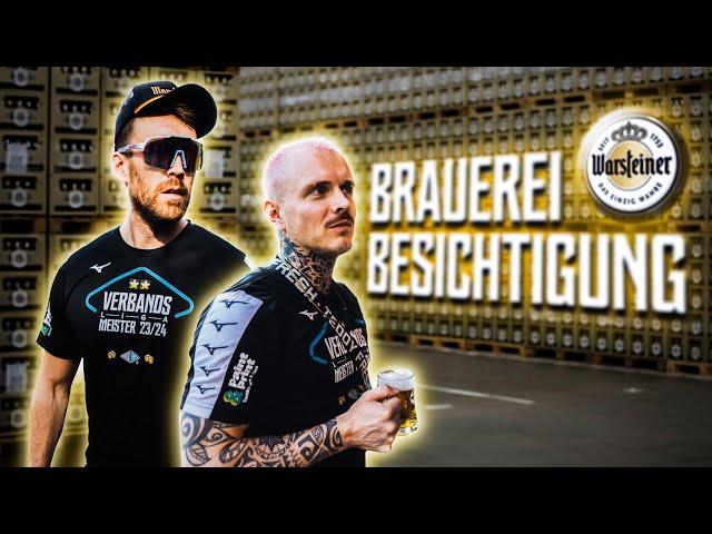 Die Eintracht SPONTENT MEISTERFEIER  | Warsteiner Brauerei Besichtigung