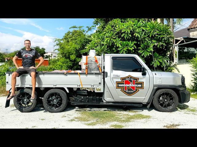 Driving Toyota's $12,000 Turbo Diesel Truck in Thailand!