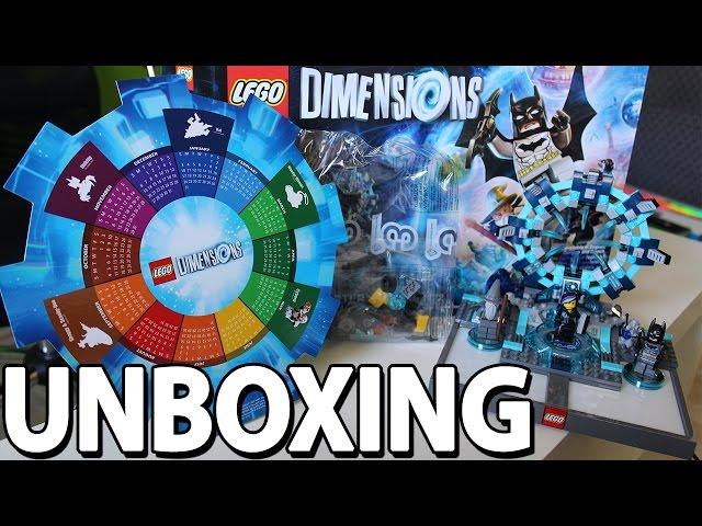 LEGO DIMENSIONS Starter Pack UNBOXING (71172) [HD] Deutsch | BATMAN, GANDALF & WILDSTYLE