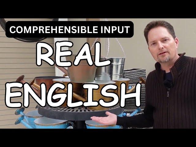 LEARN ENGLISH NATURALLY, Comprehensible Input, Nursery Vocabulary, Easy English