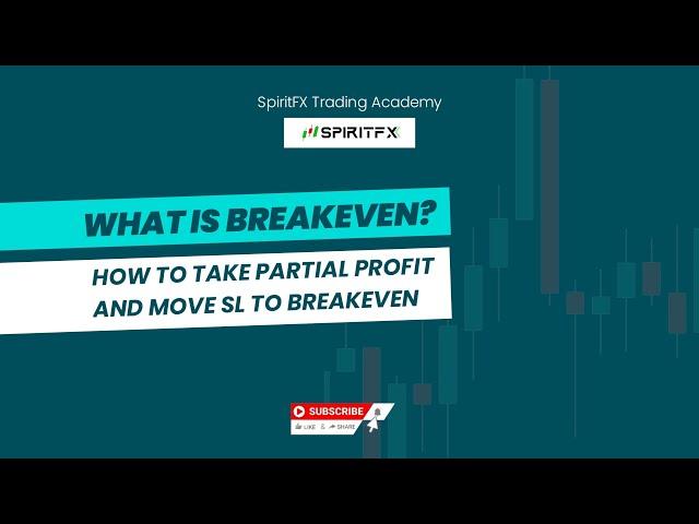 How To Move StopLoss (SL) To Breakeven| How To Take Partial Profit | MT4/MT5/EXNESS