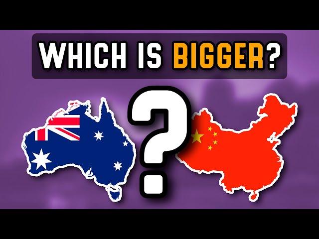 Guess Which Country is Bigger | Country Quiz Challenge