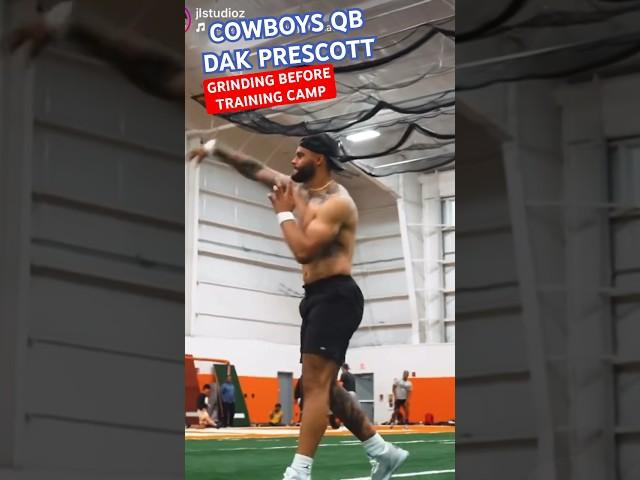 DAK PRESCOTT  #COWBOYS QB GRINDIN BEFORE TRAINING CAMP  Is He Ready To Do MORE With LESS?  #NFL