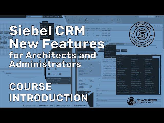 Course Introduction: Siebel CRM New Features for Architects and Administrators [24.x]