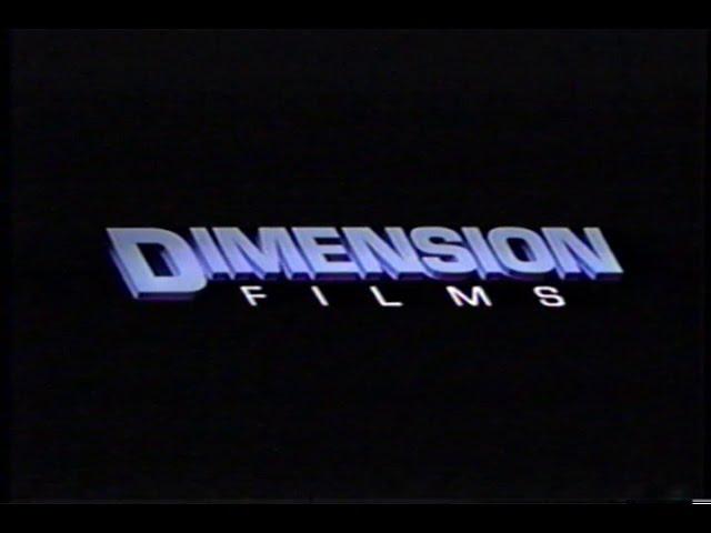 Dimension Films (1996) Company Logo (VHS Capture)