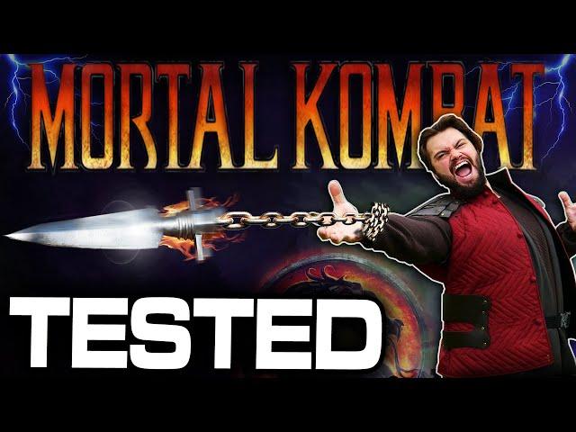 REAL Mortal Kombat SCORPION Kunai is INSANE!