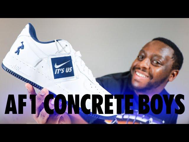 Air Force 1 x Lil Yachty Concrete Boys It's Us On Foot Review QuickSchopes 764 Schopes IB5720 100