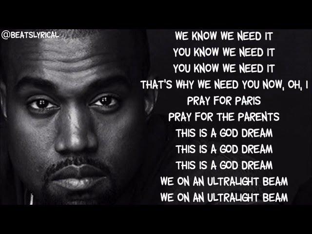 Kanye West - Ultralight Beam ft. Chance the Rapper LYRICS (HQ)