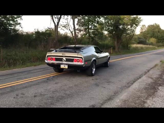 1971 Mach 1 with 408 Cleveland Opening Headers.