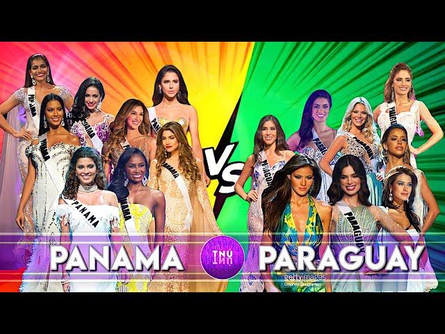PANAMA v/s. PARAGUAY | MISS UNIVERSE (2000 - 2021)