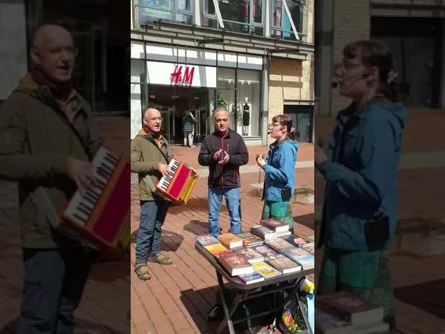 Harinama Sankirtana in Hamburg Altona