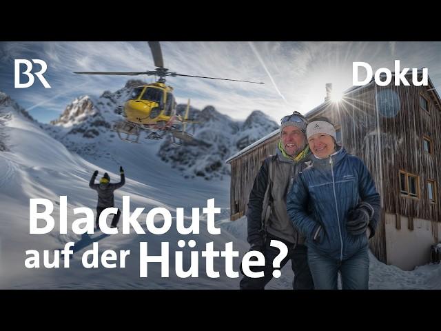 Hütten-Strom mit Heli-Hilfe: Die Keschhütte | Bergmenschen auf der Bündner Haute Route 3/4 | BR