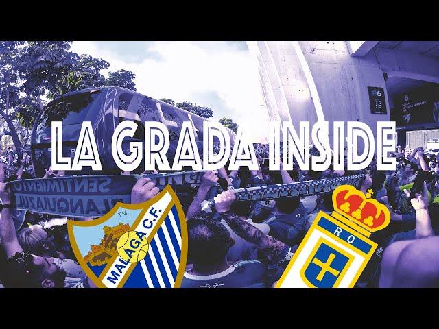 La grada inside | CORTEO Y PARTIDO |  MÁLAGA VS OVIEDO | 2021/2022