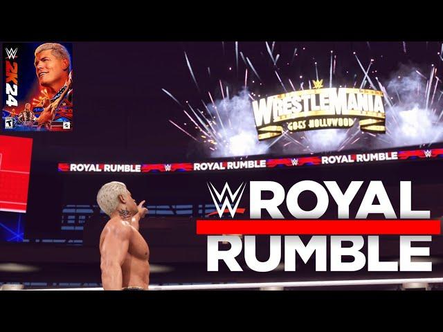 WWE 2K24 - How To Win The Royal Rumble! (FASTEST & EASIEST WAY!)