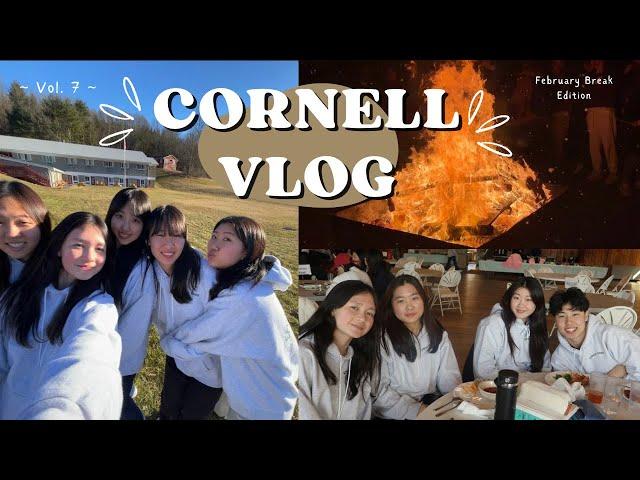 CORNELL VLOG | er spring retreat, sibling visit, baking | {Freshman Year}