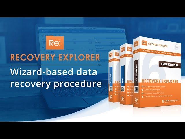 Recovery Explorer: wizard-based data recovery procedure [SysDev Laboratories]