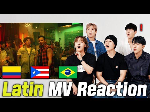 5 Latin Kpop Idol Reacts To Hottest Latin MVs (Luis Fonsi, Enrique Iglesias,J Balvin, Anitta)