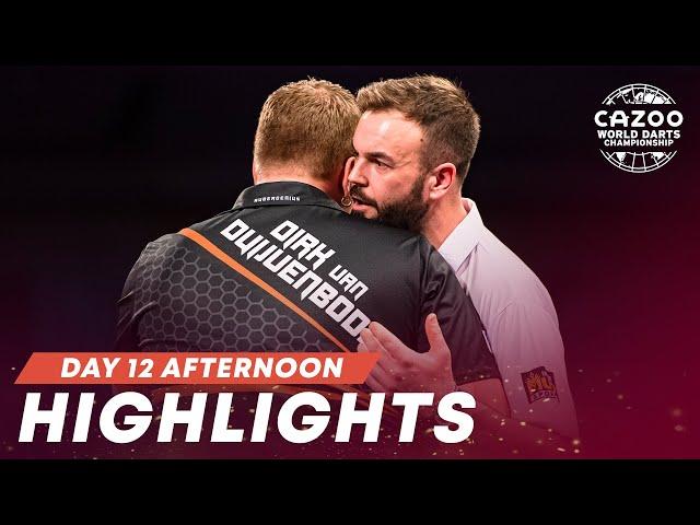 PURE DRAMA. PURE QUALITY! Day 12 Afternoon Highlights | 2022 23 Cazoo World Darts Championship