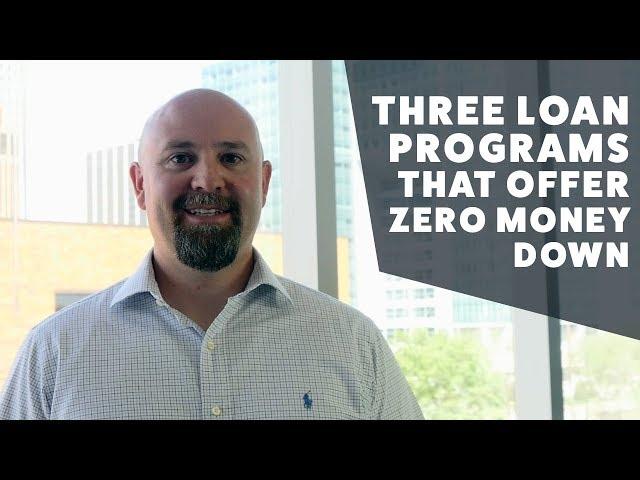 Utah County Real Estate Agent: Three loan programs that offer zero money down