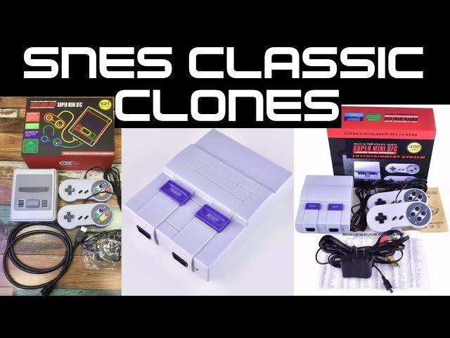 SNES Classic Edition mini FAKE CLONES !!! Attack of the CLONES !!!