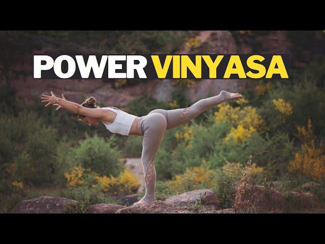 25 Minute Power Vinyasa - Intermediate Yoga Flow with Charlie Follows