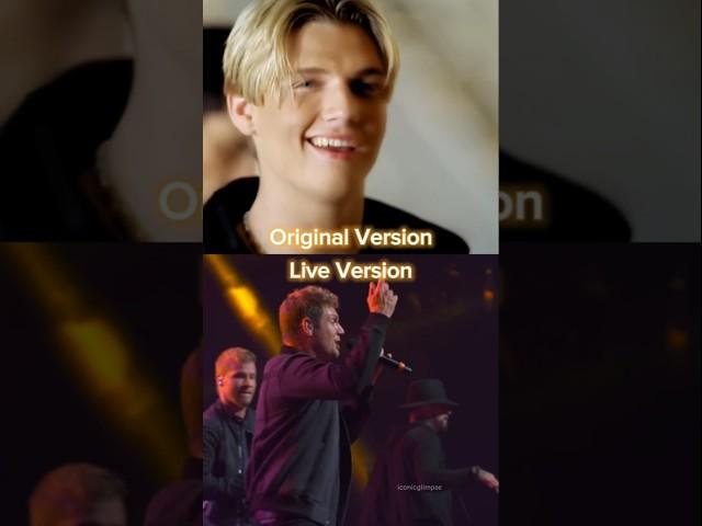 I want it that way(1999)~Backstreet Boys Studio vs Live version #iwantitthatway