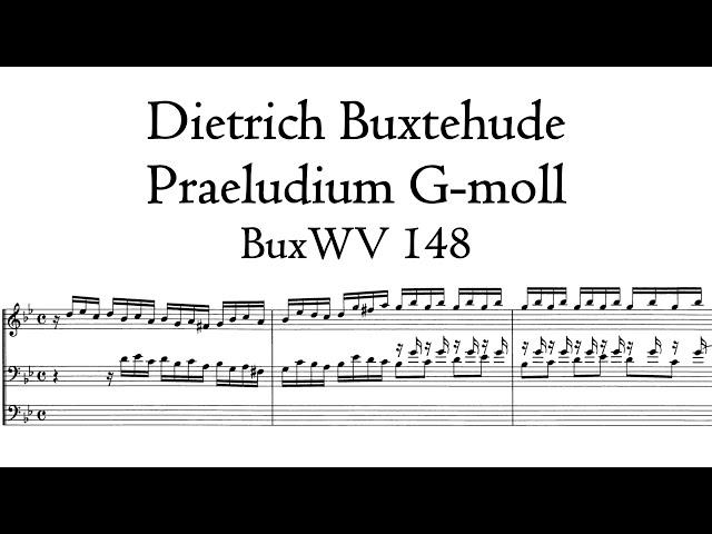 Buxtehude - Praeludium G-moll / G minor, BuxWV 148 - Metzler organ, Poblet, Hauptwerk