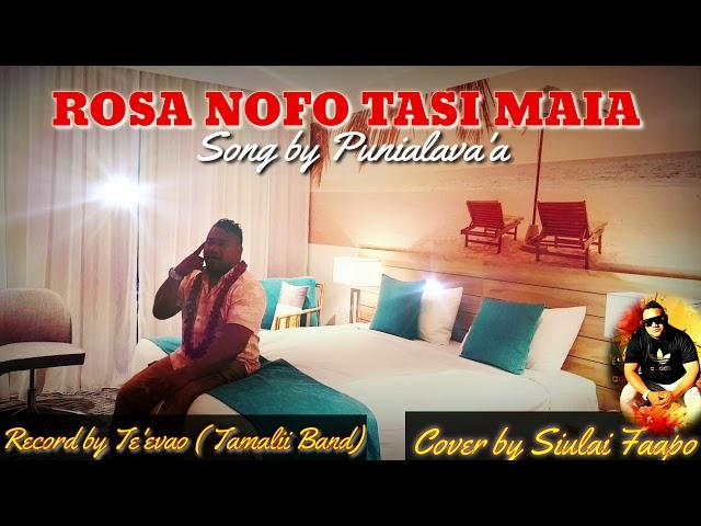 NOFA TASI MAIA( SONG BY PUNIALAVA'A) COVER BY SIULAI FAAPO/ RECORD BY TEEVAO TAMALII BAND