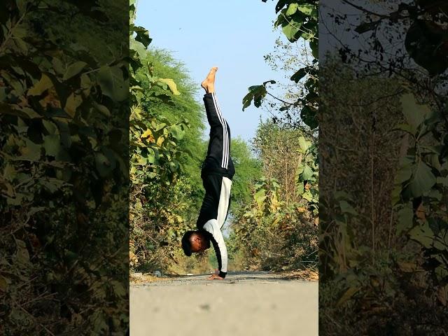 Vakasana handstand balancing -Ankit kukreti.