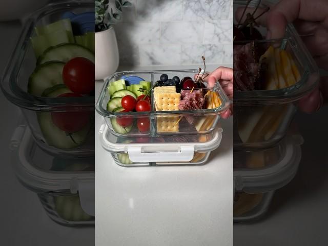 Packing Adult Lunchables  #asmr #mealprep #lunchbox