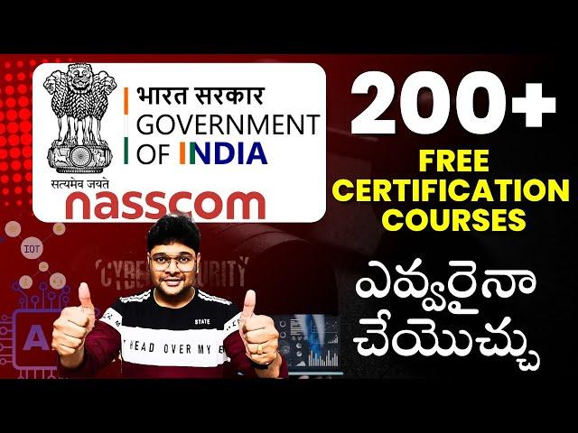 200+ FREE Online Courses by Govt of India & Nasscom With Certification | @thisisvidhey274