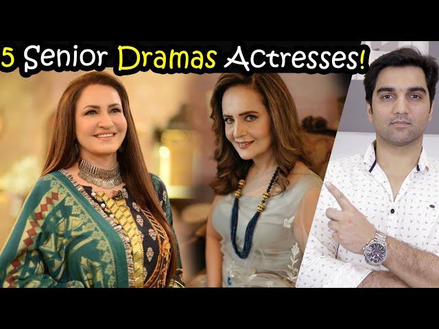 Top 5 Most Talented Senior Actresses In Pakistani Dramas 2024 - ARY DIGITAL -HUM TV-MR NOMAN ALEEM