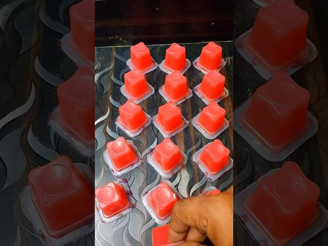 Yummy Strawberry Jelly | Square like Jelly #shorts