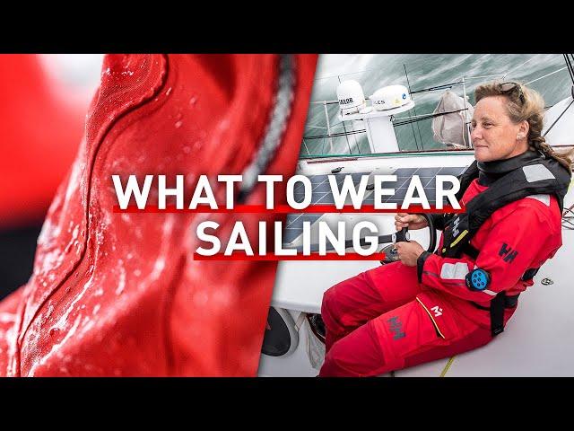 What to wear sailing – professional sailor Pip Hare