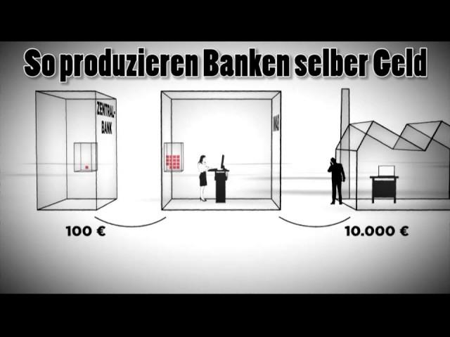 ENDLICH: Geldschöpfung der Banken - in 1 Minute erklärt! MUST SEE!!