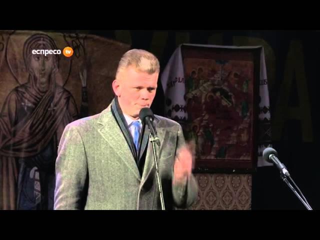 Свободівець Ігор Швайка на Майдані 4 лютого
