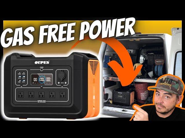 GAS FREE PORTABLE POWER! Oupes 2400w Power Station vs Generator