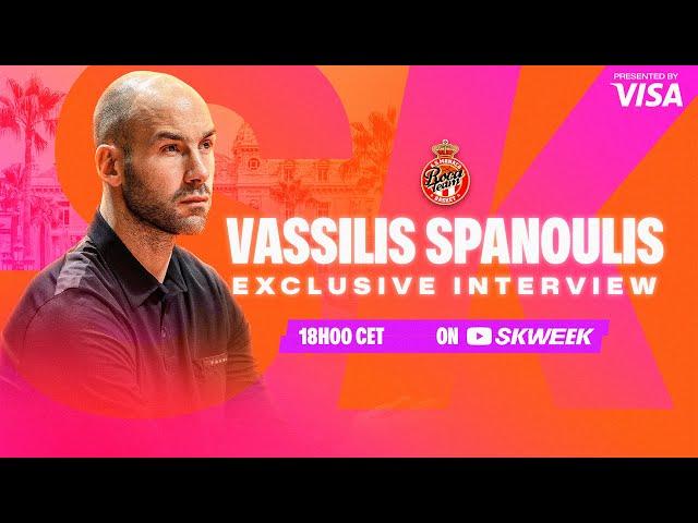 VASSILIS SPANOULIS LIVE EXCLUSIVE INTERVIEW AS NEW MONACO'S HEAD COACH