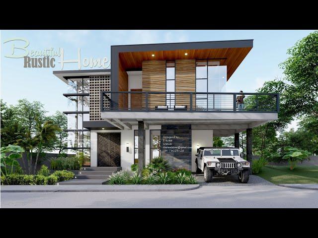 2-Storey Residence (250sqm Lot) - Beautiful Home -House Design