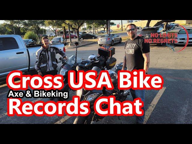 2 Cross Country MOTORCYCLE RECORDS - Axe & BikeKing Motorcycle Record Chat