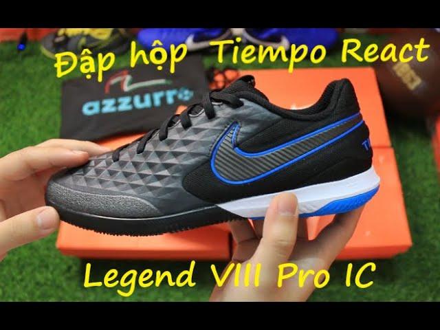 #10 UNBOXING & ĐÁNH GIÁ |  Tiempo React Legend VIII Pro IC | AZZURRO SPORT REVIEW