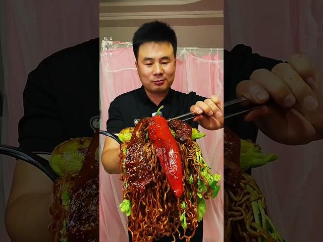 深夜突然发现（巨香牛脸肉）简直就是吃不够不信你看吧！#mukbang #记录真实生活 #food #美食