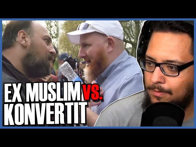 Ex Muslim vs. Konvertit Hamza  | Speakers Corner | Moderator REAGIERT!